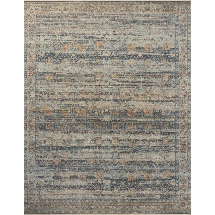 Loloi Heritage Sky / Sunset HER-09 18in. X 18in. Sample Rect. Rug