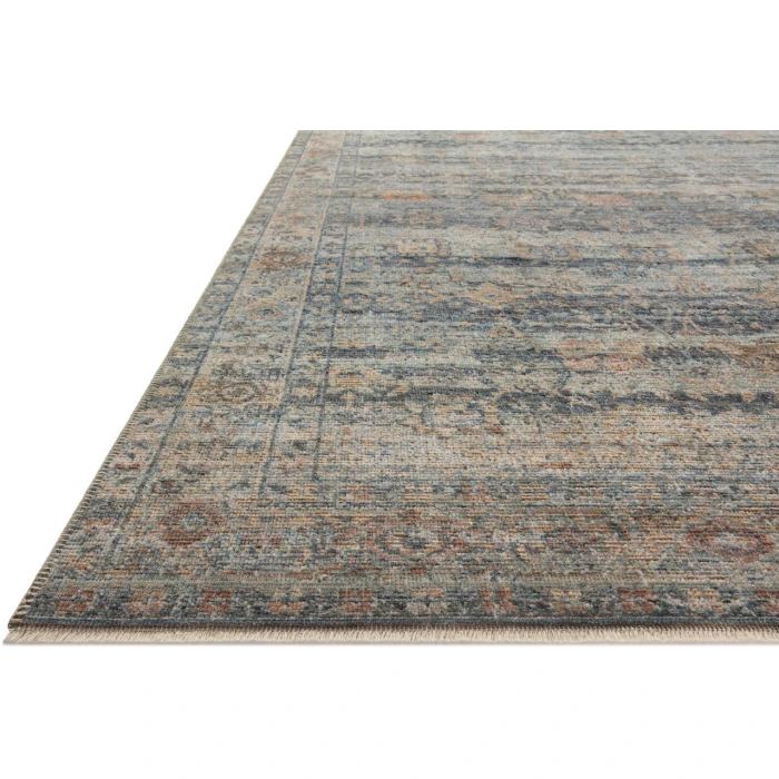 Loloi Heritage Sky / Sunset HER-09 18in. X 18in. Sample Rect. Rug