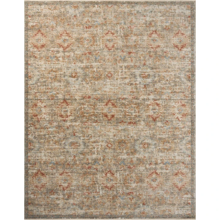 Loloi Heritage Grey / Sunset HER-10 8ft. X 10ft. Rect. Rug