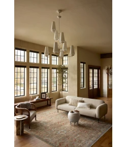 Loloi Heritage Grey / Sunset HER-10 9ft. X 12ft. Rect. Rug