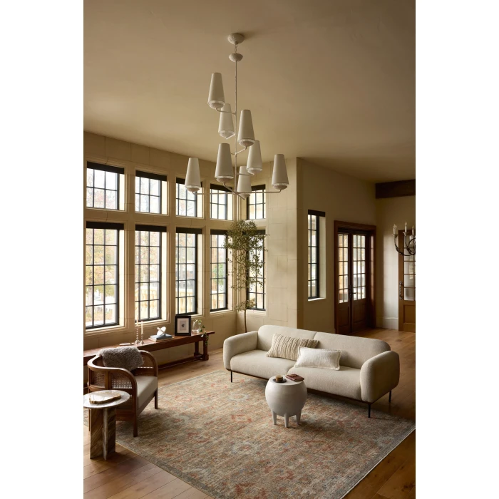 Loloi Heritage Grey / Sunset HER-10 8ft. X 10ft. Rect. Rug