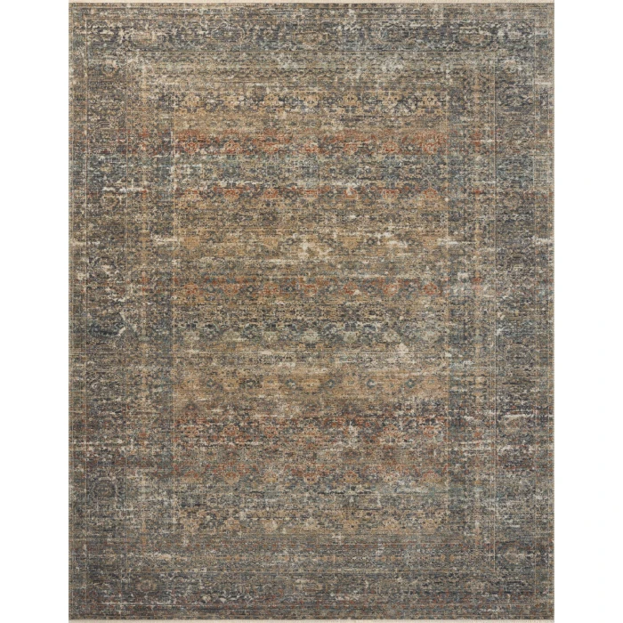 Loloi Heritage Midnight / Multi HER-11 15ft. X 15ft. Square Rug