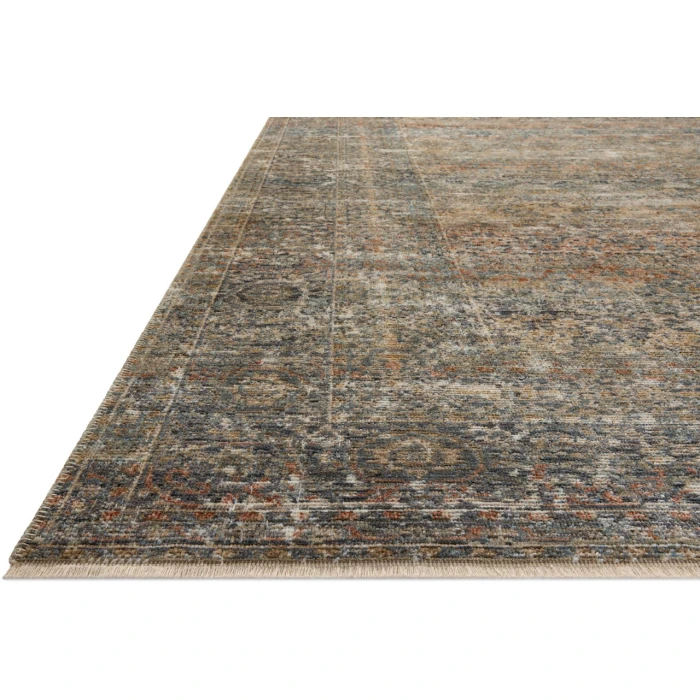 Loloi Heritage Midnight / Multi HER-11 15ft. X 15ft. Square Rug