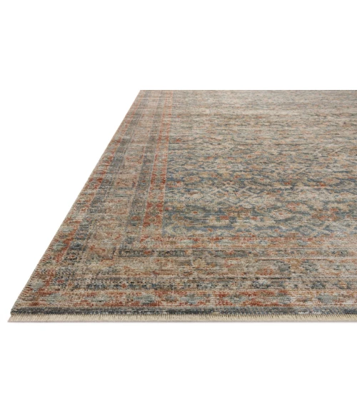 Loloi Heritage Blue / Rust HER-12 9ft. X 12ft. Rect. Rug
