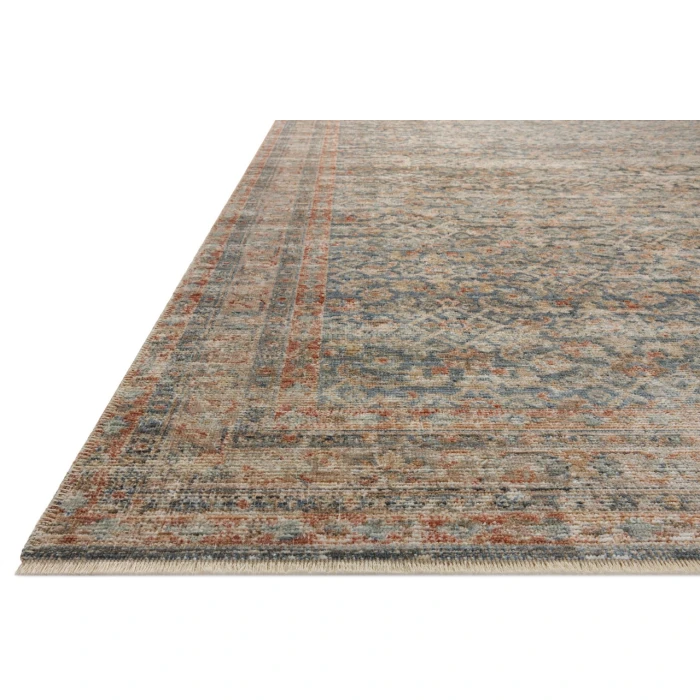 Loloi Heritage Blue / Rust HER-12 8ft. X 10ft. Rect. Rug