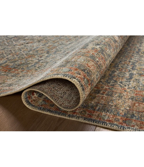 Loloi Heritage Blue / Rust HER-12 9ft. X 12ft. Rect. Rug