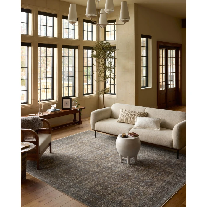 Loloi Heritage Lagoon / Tobacco HER-14 4ft. X 8ft. Rect. Rug