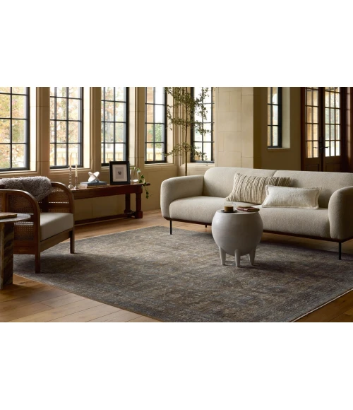 Loloi Heritage Lagoon / Tobacco HER-14 9ft. X 12ft. Rect. Rug