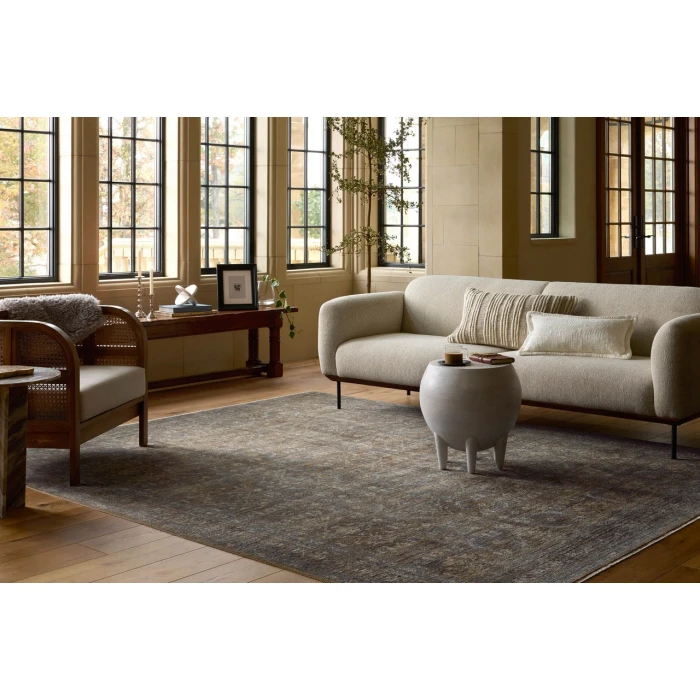 Loloi Heritage Lagoon / Tobacco HER-14 4ft. X 8ft. Rect. Rug