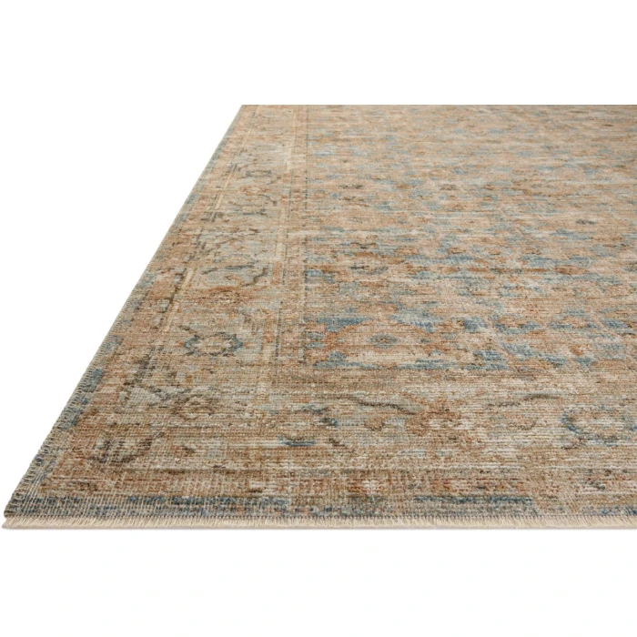 Loloi Heritage Ocean / Sand HER-15 15ft. X 15ft. Square Rug