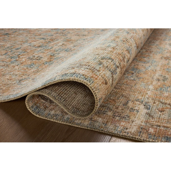 Loloi Heritage Ocean / Sand HER-15 15ft. X 15ft. Square Rug