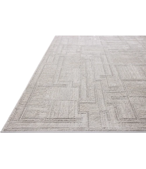Loloi Hollis Grey / Ivory HOL-01 6ft.-7in. X 9ft.-3in. Rect. Rug