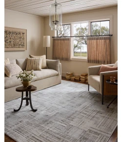 Loloi Hollis Pebble / Ivory HOL-02 6ft.-7in. X 9ft.-3in. Rect. Rug