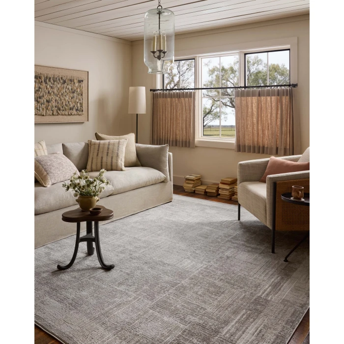 Loloi Hollis Smoke / Mist HOL-04 5ft.-3in. X 7ft.-6in. Rect. Rug