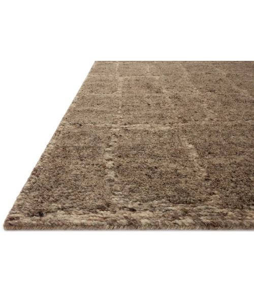 Loloi Hughes Taupe HUS-01 7ft.-9in. X 9ft.-9in. Rect. Rug