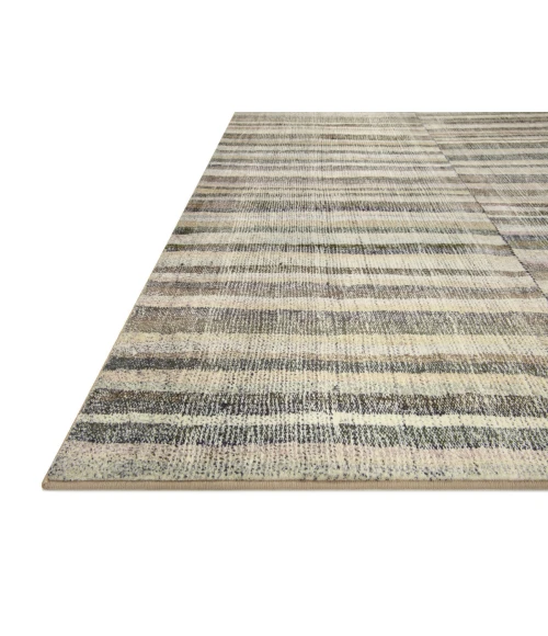 Chris Loves Julia x Loloi Humphrey Natural / Moss HUM-01 2 ft. 3 in. X 9 ft. 6 in. Rectangle Rug