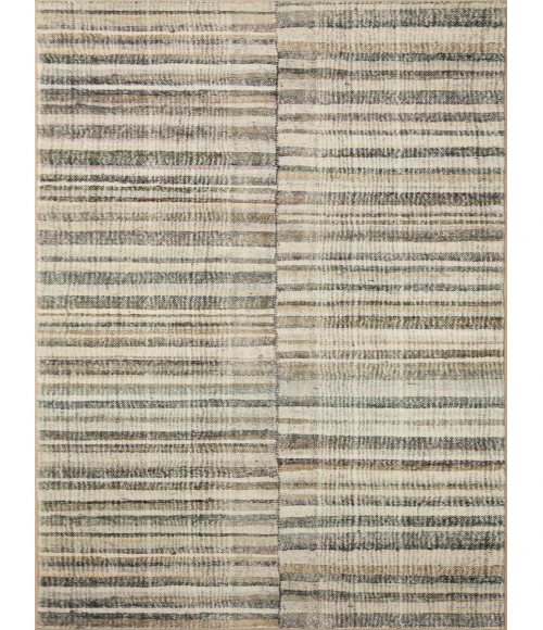 Chris Loves Julia x Loloi Humphrey Natural / Moss HUM-01 2 ft. 3 in. X 9 ft. 6 in. Rectangle Rug