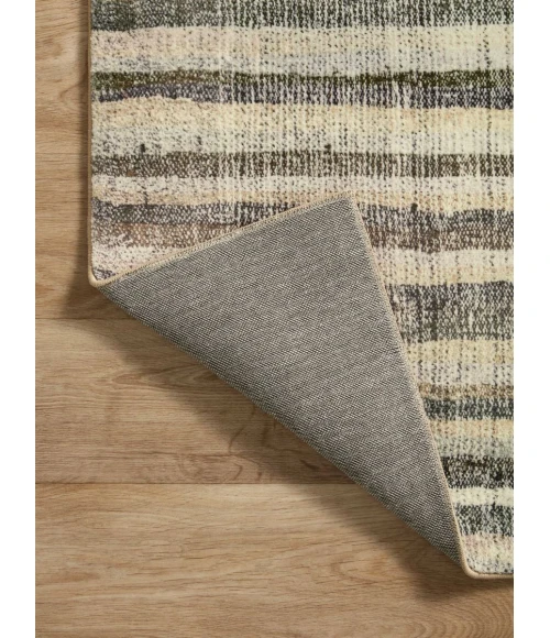 Chris Loves Julia x Loloi Humphrey Natural / Moss HUM-01 2 ft. 3 in. X 9 ft. 6 in. Rectangle Rug