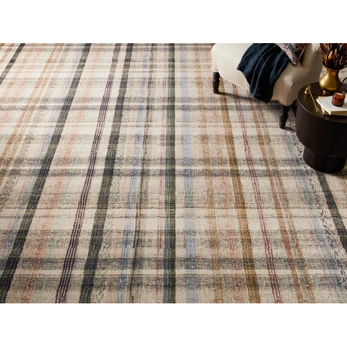 Chris Loves Julia x Loloi Humphrey Ivory / Multi HUM-02 2 ft. X 5 ft. Rectangle Rug