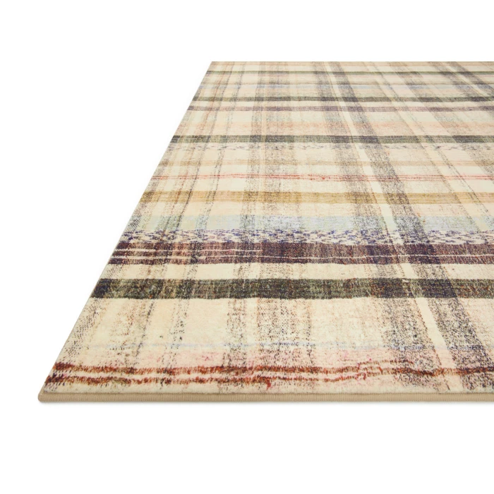 Chris Loves Julia x Loloi Humphrey Ivory / Multi HUM-02 2 ft. X 5 ft. Rectangle Rug