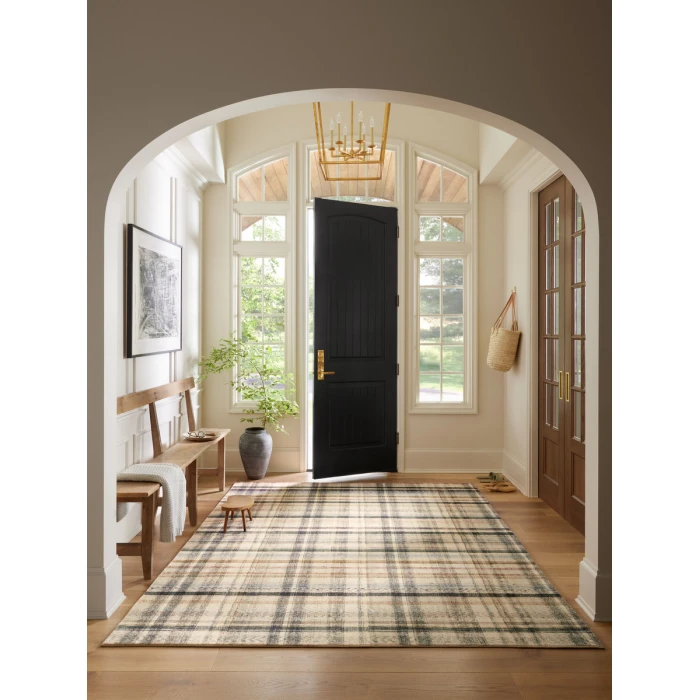 Chris Loves Julia x Loloi Humphrey Ivory / Multi HUM-02 2 ft. X 5 ft. Rectangle Rug