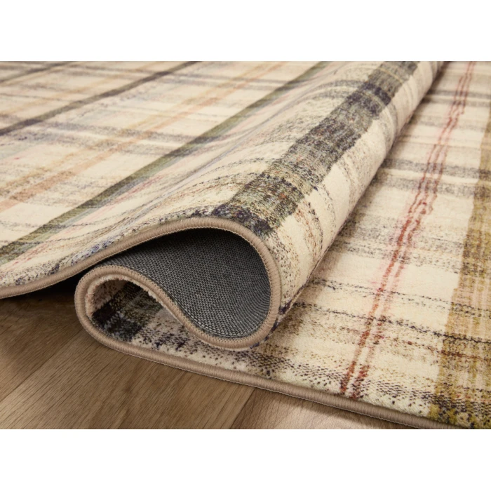 Chris Loves Julia x Loloi Humphrey Ivory / Multi HUM-02 2 ft. X 5 ft. Rectangle Rug