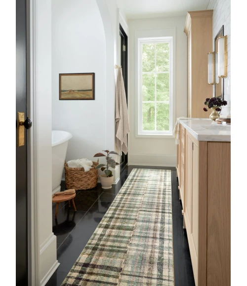 Chris Loves Julia x Loloi Humphrey Forest / Multi HUM-03 2 ft. 3 in. X 9 ft. 6 in. Rectangle Rug