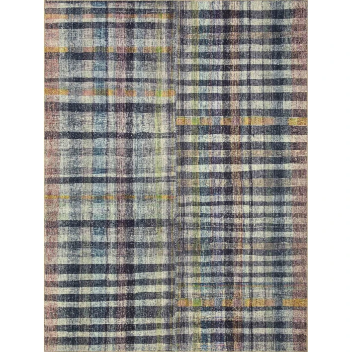 Chris Loves Julia x Loloi Humphrey Plum / Multi HUM-04 2 ft. 3 in. X 9 ft. 6 in. Rectangle Rug