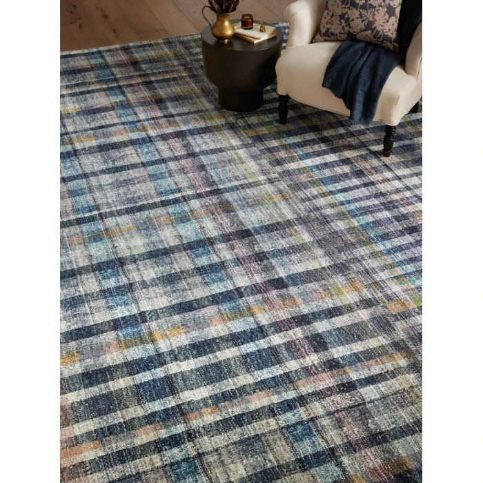 Chris Loves Julia x Loloi Humphrey Plum / Multi HUM-04 2 ft. 3 in. X 9 ft. 6 in. Rectangle Rug