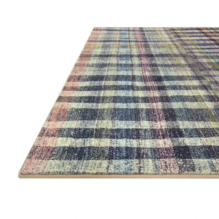 Chris Loves Julia x Loloi Humphrey Plum / Multi HUM-04 2 ft. 3 in. X 9 ft. 6 in. Rectangle Rug