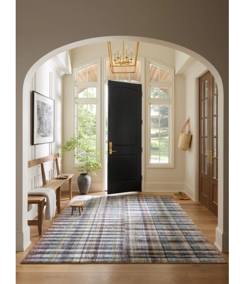 Chris Loves Julia x Loloi Humphrey Plum / Multi HUM-04 3 ft. 6 in. X 5 ft. 6 in. Rectangle Rug