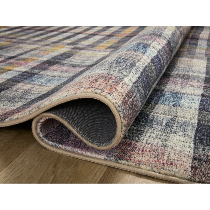 Chris Loves Julia x Loloi Humphrey Plum / Multi HUM-04 2 ft. 3 in. X 9 ft. 6 in. Rectangle Rug