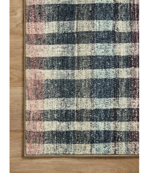 Chris Loves Julia x Loloi Humphrey Plum / Multi HUM-04 3 ft. 6 in. X 5 ft. 6 in. Rectangle Rug