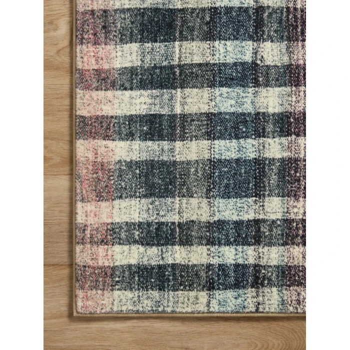 Chris Loves Julia x Loloi Humphrey Plum / Multi HUM-04 2 ft. 3 in. X 9 ft. 6 in. Rectangle Rug
