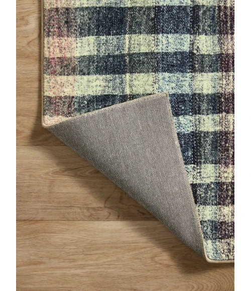 Chris Loves Julia x Loloi Humphrey Plum / Multi HUM-04 3 ft. 6 in. X 5 ft. 6 in. Rectangle Rug