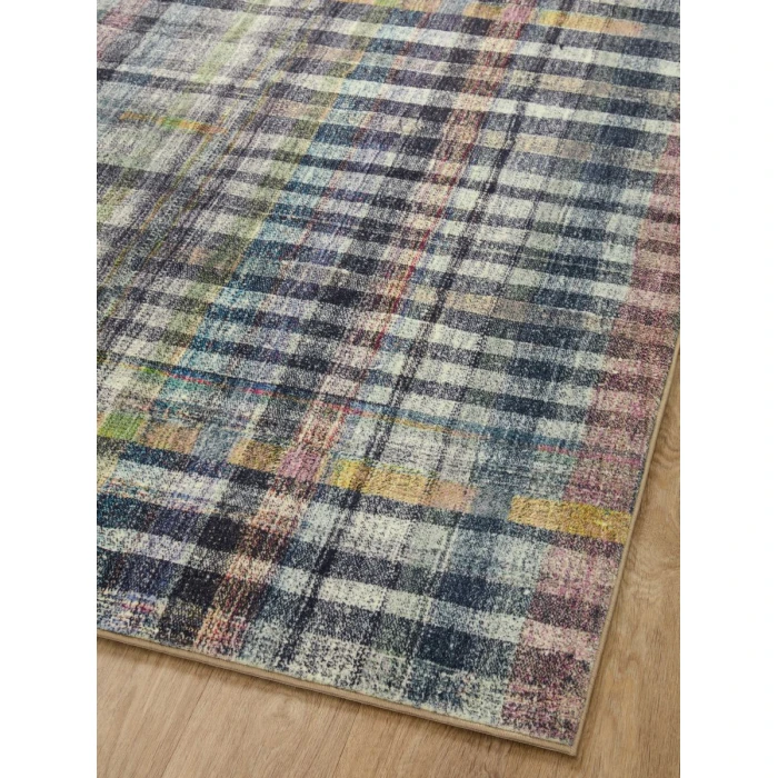 Chris Loves Julia x Loloi Humphrey Plum / Multi HUM-04 2 ft. 3 in. X 9 ft. 6 in. Rectangle Rug