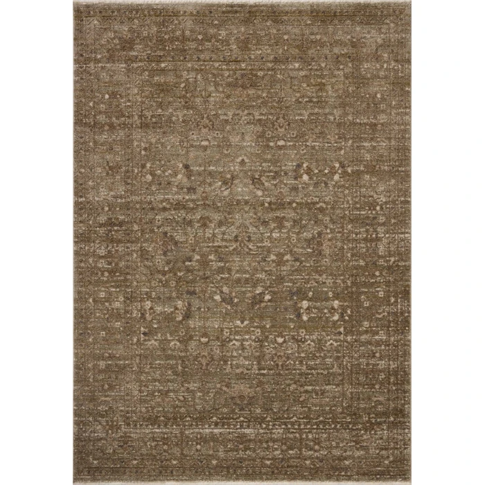 Loloi Haywood Sage / Brown HYD-01 3ft.-6in. X 5ft.-7in. Rect. Rug