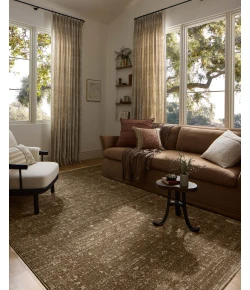 Loloi Haywood Sage / Brown HYD-01 3ft.-6in. X 5ft.-7in. Rect. Rug