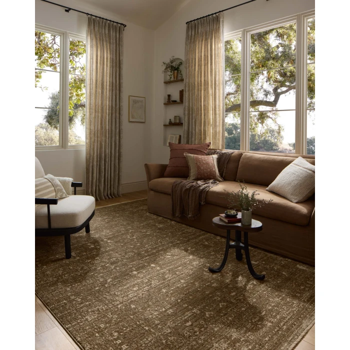 Loloi Haywood Sage / Brown HYD-01 3ft.-6in. X 5ft.-7in. Rect. Rug