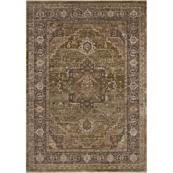 Loloi Haywood Moss / Charcoal HYD-03 3ft.-6in. X 5ft.-7in. Rect. Rug
