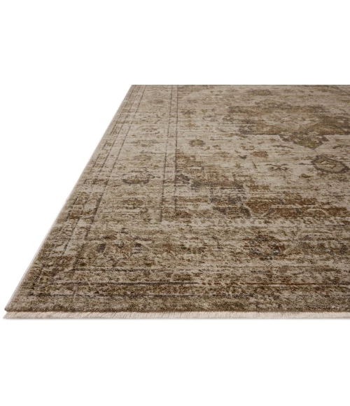 Loloi Haywood Natural / Bark HYD-03 18in. X 18in. Sample Rect. Rug