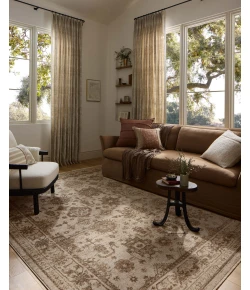Loloi Haywood Ivory / Taupe HYD-04 2ft.-3in. X 3ft.-11in. Rect. Rug