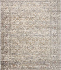 Loloi Indra INA-01 Stone / Multi Area Rug 18 in. X 18 in. Sample