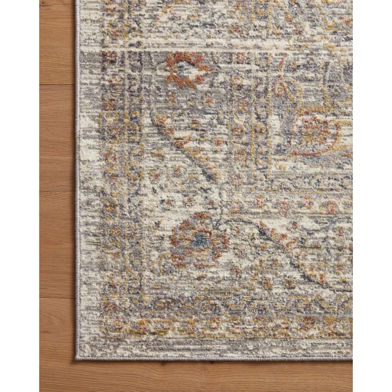 Loloi Indra Stone / Multi 18" x 18" Sample Rug