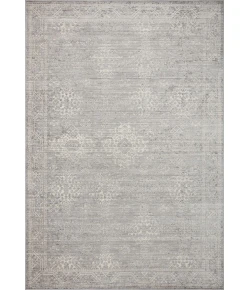Loloi Indra INA-02 Silver / Ivory Area Rug 10 ft. 0 in. X 14 ft. 0 in. Rectangle