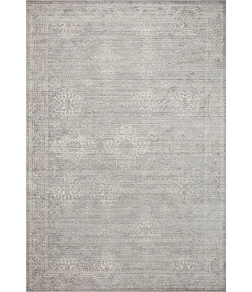 Loloi Indra Silver / Ivory 10'-0" x 14'-0" Area Rug