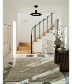 Loloi Indra INA-06 Sage / Natural Area Rug 7 ft. 9 in. X 7 ft. 9 in. Round