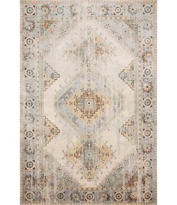 Loloi Isadora ISA-01 OATMEAL / SILVER Area Rug 4 ft. 0 in. X 6 ft. 0 in. Rectangle