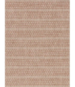 Loloi Isle IE-01 BEIGE / RUST Area Rug 5 ft. 3 in. X 7 ft. 7 in. Rectangle