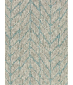 Loloi Isle IE-02 MIST / AQUA Area Rug 2 ft. 2 in. X 3 ft. 9 in. Rectangle
